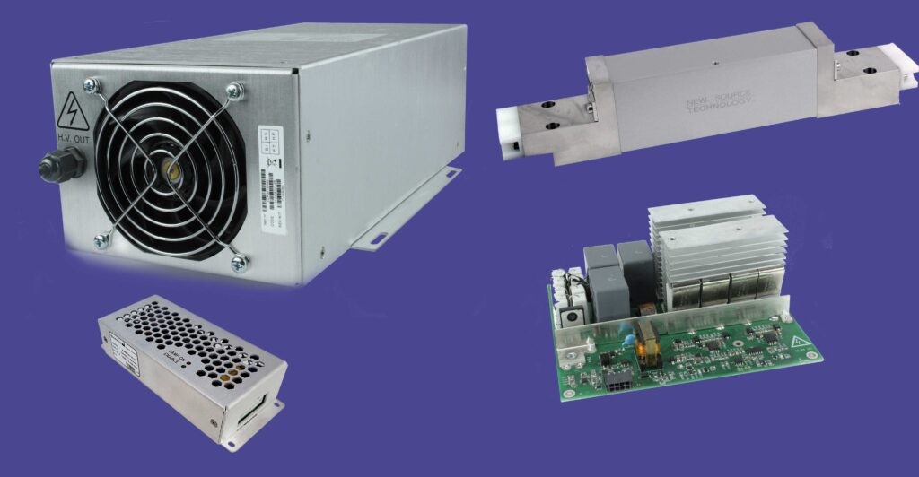 커패시터 충전 전원 공급 장치, IGBT 드라이버 보드, 플래시램프 시머 공급 장치, 레이저